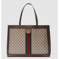 Gucci Ophidia GG Supreme Tote With Three Little Pigs