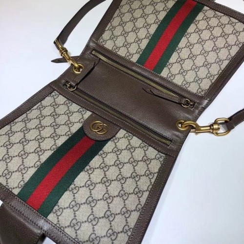 Gucci Ophidia GG Supreme Saddle Bag 523658 2018
