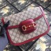 Gucci 1955 Horsebit Small Shoulder Bag In GG Supreme