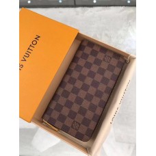 LOUIS VUITTON DAMIER EBENE CANVAS ZIPPY COMPACT WALLET