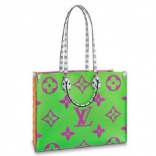 Louis Vuitton Monogram Canvas Onthego Tote Bag M44570 green 2019