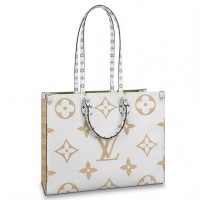 Louis Vuitton Monogram Canvas Onthego Tote Bag M44571 Kaki 2019