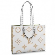 Louis Vuitton Monogram Canvas Onthego Tote Bag M44571 Kaki 2019