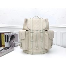Louis Vuitton Christopher Backpack GM LV M53286 white