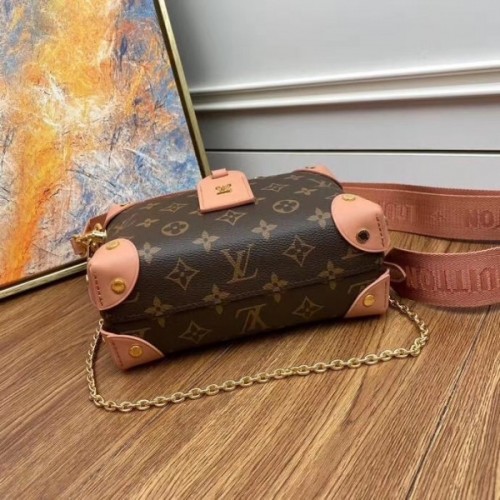 Replica Louis Vuitton Petite Malle Souple Bag In Monogram Canvas M45531