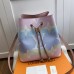 Louis Vuitton Monogram Giant Canvas LV Escale NéoNoé Bucket Bag M45124 Pastel Pink