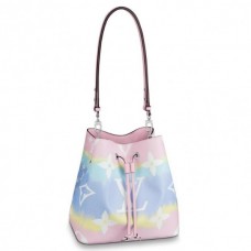 Louis Vuitton Monogram Giant Canvas LV Escale NéoNoé Bucket Bag M45124 Pastel Pink