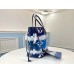Louis Vuitton Monogram Giant Canvas LV Escale Neverfull MM Tote Bag M45128 Bleu