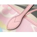 Louis Vuitton Monogram Giant Canvas LV Escale Neverfull MM Tote Bag M45270 Pastel Pink