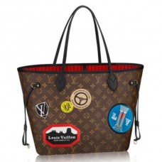 Louis Vuitton Neverfull MM Bag Monogram World Tour M42844