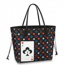 Louis Vuitton Game On Neverfull MM Black Bag M57483