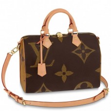 Louis Vuitton Monogram Canvas and Reverse Speedy 30 Bandouliere Bag M44602 2019