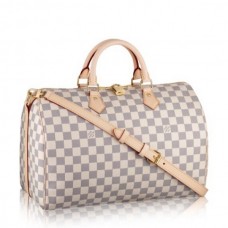 Louis Vuitton Speedy Bandoulière 35 Bag Damier Azur N41372