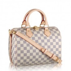 Louis Vuitton Speedy Bandoulière 25 Bag Damier Azur N41374