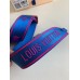 Louis Vuitton Monogram Canvas Bandoulière Strap Blue and Magenta