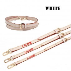 Louis Vuitton White Strap Adjustable 105cm - 120cm