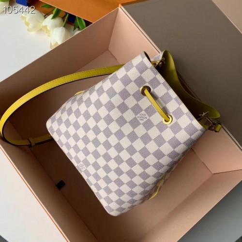 Louis Vuitton Damier Azur Canvas NeoNoe Bucket Bag N40151
