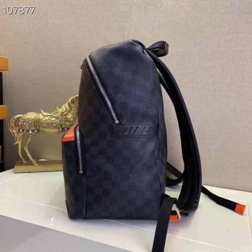 Louis Vuitton Damier Cobalt Race Canvas Discovery Backpack PM Bag