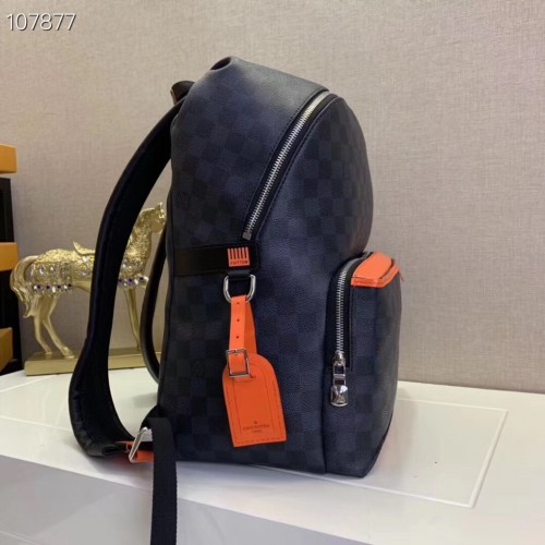 Louis Vuitton Damier Cobalt Race Canvas Discovery Backpack PM Bag