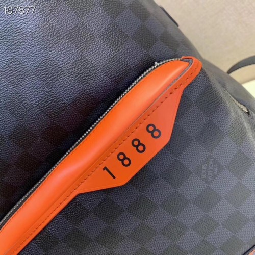 Louis Vuitton Damier Cobalt Race Canvas Discovery Backpack PM Bag