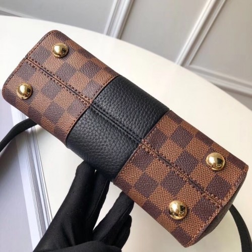 Louis Vuitton Bond Street BB Handbag N41073 Damier Ebene Canvas/Black 2018
