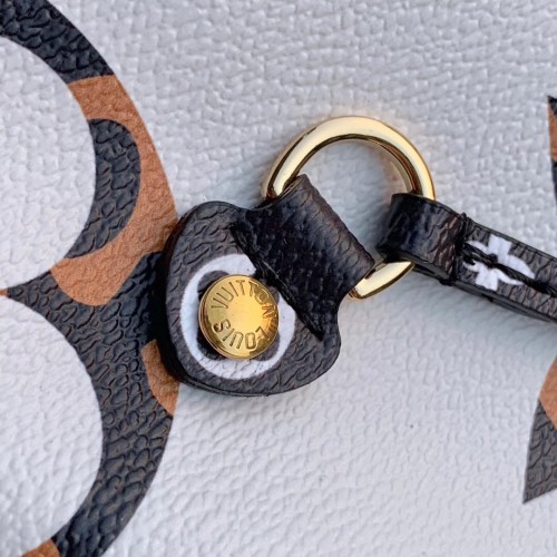 lv neverfull animal print