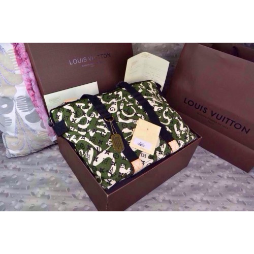 New LOUIS VUITTON MONOGRAMOUFLAGE TREILLIS TOTEM95783