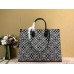 Louis Vuitton M57207 LV Since 1854 Onthego GM tote bag in Gray Jacquard Since 1854 textile