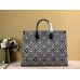 Louis Vuitton M57207 LV Since 1854 Onthego GM tote bag in Gray Jacquard Since 1854 textile