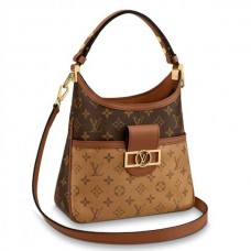 Louis Vuitton Hobo Dauphine PM Monogram Reverse M45194