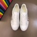 Gucci Men's White Ace sneaker With Gucci Blade