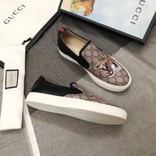 gucci tiger slip on shoes