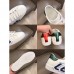 Gucci Men's Ace Sneaker With Blue Loved Print