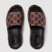 Gucci Women's GG lamé slide sandal