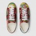 Gucci Women's Ace GG Flora sneaker Green and red