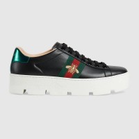 Gucci Women's Ace embroidered platform sneaker