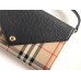 Burberry women's bag Vintage Plaid leather wallet messenger bag