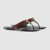 Gucci GG thong Web sandal for women