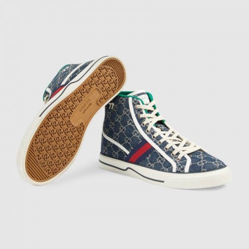 Replica Gucci Men's Gucci Tennis 1977 high top sneaker