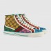 Gucci Men's Tennis 1977 GG Multicolor high-top sneakers