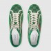 Gucci Men's Tennis 1977 GG Multicolor Green and blue GG canvas high-top Sneaker