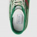 Gucci Men's Tennis 1977 GG Multicolor Green and blue GG canvas high-top Sneaker