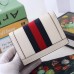 Gucci Web Ophidia Card Case Wallet 523155 Leather White 2019