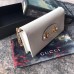 Gucci Horsebit 1955 Wallet With Chain In White Leather