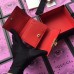 Gucci Padlock Wallet In Red Signature Leather