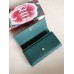 Gucci 573612 Zumi grainy leather continental wallet dark green grainy leather