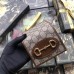 Gucci Horsebit 1955 Brown Card Case Wallet