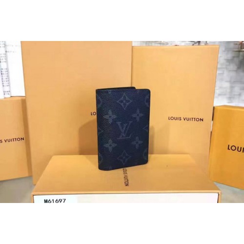 Louis Vuitton M61696 Pocket Organizer Monogram Eclipse Canvas ...