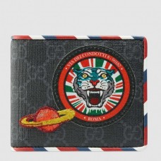 Gucci Night Courrier GG Supreme Bi-fold Wallet