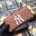 Gucci Original GG Zip Around Wallet With LA Angels Patch